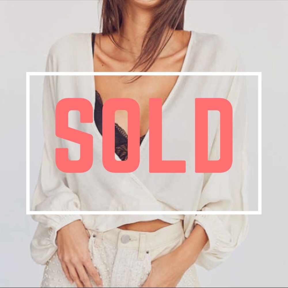 Silence + Noise Carla Dolman Top White
